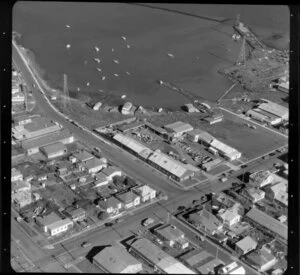 Factories and housing scenes in Auckland