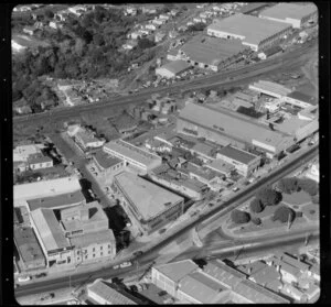 Factories and housing scenes in Auckland