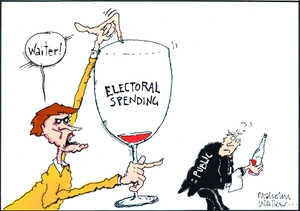 Electoral spending. "Waiter!" 16 November, 2007