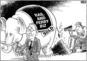 'Rail and ferry biz - sold'. 6 May, 2008