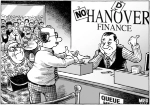 '[No] Han[d]over Finance'. 25 July, 2008