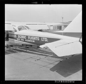 Plane of Sounds Scenic Flights Ltd, Blenheim, at Wellington Aero Club
