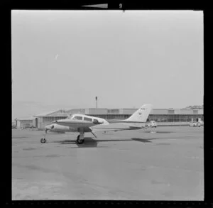 Cessna ZK-CFG plane at Wellington Aero Club