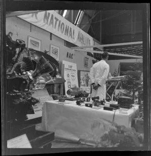 National Airways Corporation stand, Canterbury Air Exposition