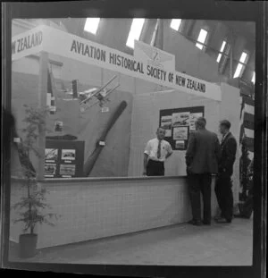 Aviation Historical Society of New Zealand display, Canterbury Air Exposition