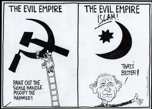 The evil empire. The evil empire, Islam. 15 October, 2005.