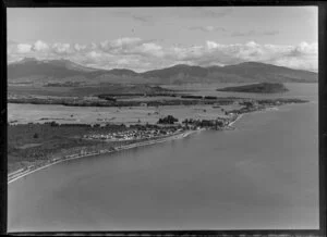 Mission Bay, Taupo, including the Lake