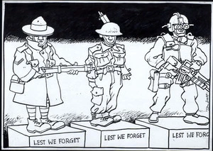 'Lest we forget'. 25 April, 2008