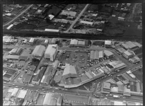 Industrial area of Papakura, Auckland