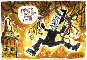 Slane, Christopher, 1957- :'POWER! I must have more Power.' Listener, 22 June 2002.