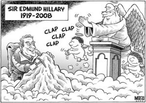 Sir Edmund Hillary, 1919-2008. 12 January, 2008