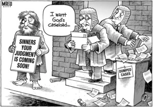 'Sinners your judgment is coming soon!' "I want God's caseload..." 22 January, 2008