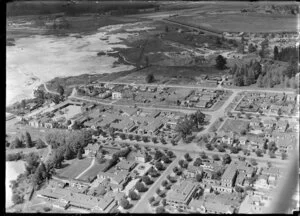 Rotorua showing area in vicinity of the Government Gardens and Fenton Street