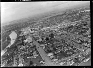 Hamilton city and the Waikato river