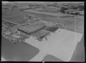 Auckland International Airport, Mangere, under construction