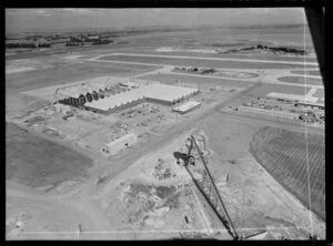 Auckland International Airport, Mangere, under construction