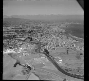 New Plymouth, looking south, including race track and [large factory ?]