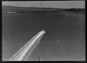 Hydrofoil on Waitemata Harbour