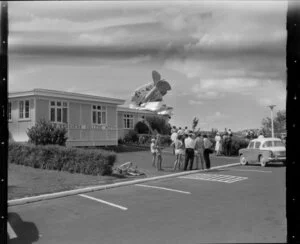 Tiger Moth Aircraft crash, Ardmore Teachers' College, Auckland
