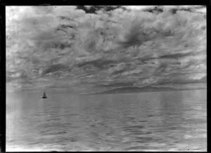 Yachting, Coromandel Ranges from Waiheke