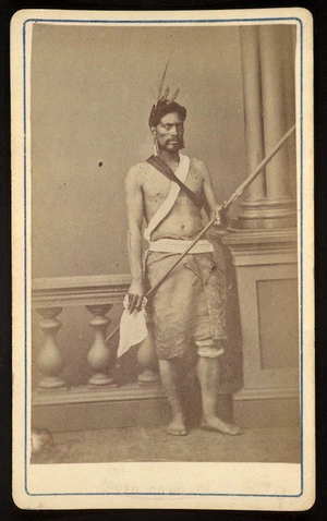 American Photographic Company (Auckland) :Unidentified Maori man