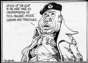 "Critics of the coup in the west have no understanding of Fiji's ancient, unique customs and traditions..." 20 June, 2007