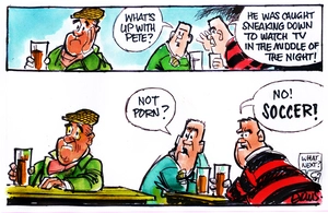 Evans, Malcolm Paul, 1945- :"What's up with Pete?" ... 15 June 2010
