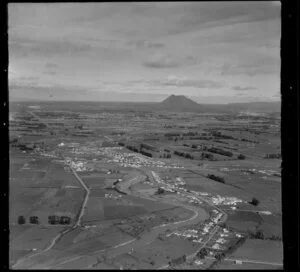 Edgecumbe, with Mount Edgecumbe on horizon