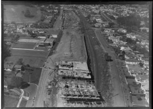 Southern motorway, Auckland at Market Road / Newmarket