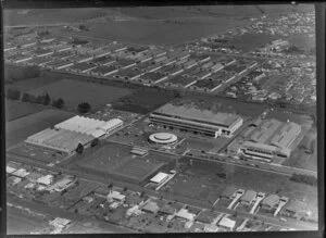 Mt Wellington, Auckland, including CL Innes & Company Ltd soft-drink factory The Oasis, and surrounding area