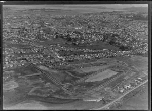 Ellerslie, Auckland, including area being prepared for new subdivision
