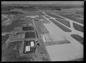 Site works for Auckland Airport at Mangere