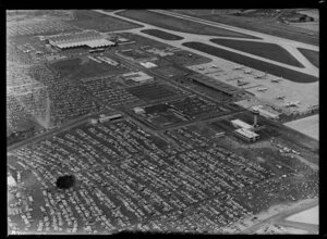 Auckland International Airport opening, Manukau, Auckland