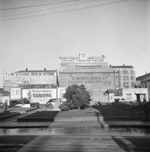 Te Aro Park and Dixon Street, Wellington