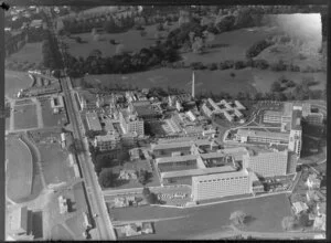 Greenlane Hospital and Cornwall Park, Auckland