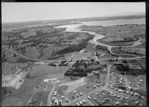 North-west motorway, Te Atatu and Waitemata Habour, Waitakere, Auckland