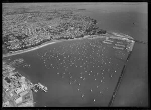 St Mary's Bay and Westhaven marina, Auckland