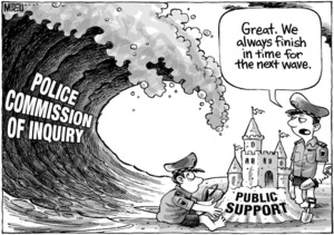 Police Commission of Inquiry. "Great. We always finish in time for the next wave." 4 April, 2007.