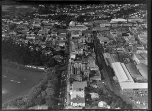 Industrial area, Newmarket, Auckland, including factory of Abels Limited