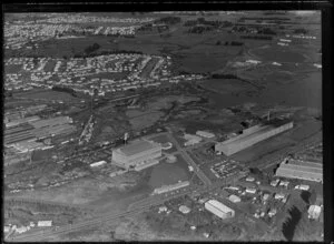 Otahuhu, Auckland, including factories of Pacific Steel