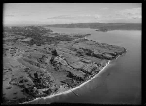 Grahams Beach, Manukau Heads, looking towards Karekare