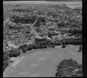 The Domain and Auckland Hospital