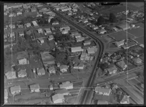 Intersection of Henry Street, Victor Street and Great North Road, Avondale, Auckland