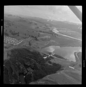 Aratiatia power station at Aratiatia Lake, Taupo region