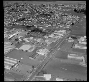 Industrial area, Carr Road and Frost Road, Mount Roskill, Auckland