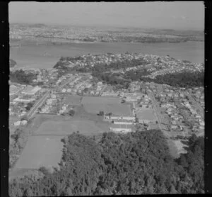 Northcote, North Shore, Auckland, featuring Northcote College