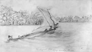 [Tempsky, Gustavus Ferdinand von] 1828-1868 :Prinz Awala River 31 August 1856