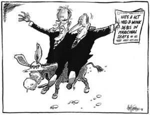 Hubbard, James, 1949- :Nats & ACT nod & wink deals in marginal seats. 31 July 2011