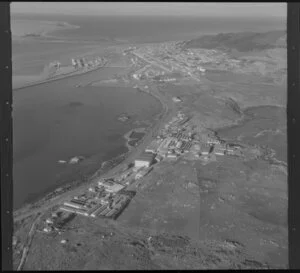 Bluff Harbour, showing port facilities