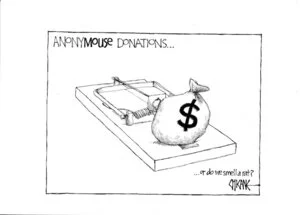 'AnonyMOUSE Donations......or do we smell a rat? 23 July, 2008